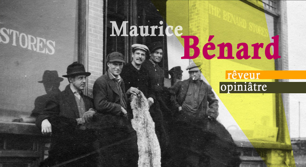 Carton promotionnel de l'exposition «Maurice Bénard, rêveur opiniâtre»